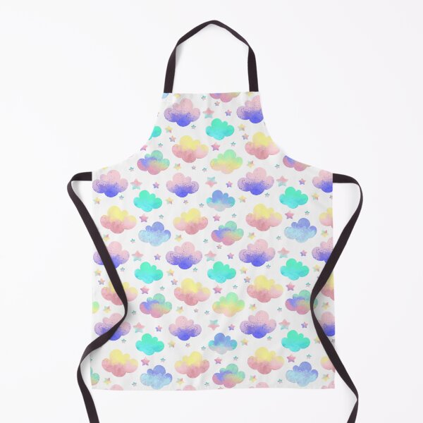 Item preview, Cute Clouds pastel pattern designed and sold by Lone Jensen.