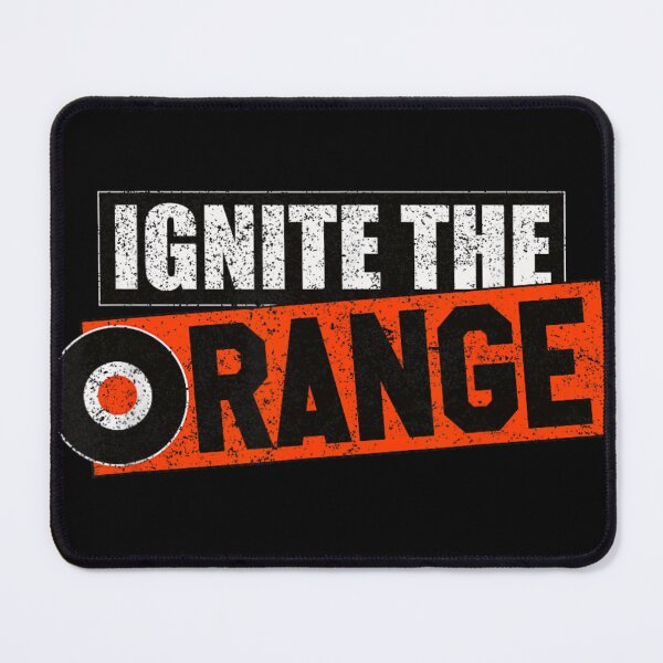 Item preview, Ignite The Orange Vintage Distressed Sports Team Spirit Graphic Fan Art designed and sold by ObukiLantara.