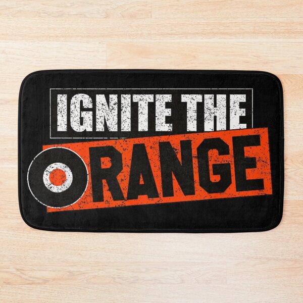 Item preview, Ignite The Orange Vintage Distressed Sports Team Spirit Graphic Fan Art designed and sold by ObukiLantara.
