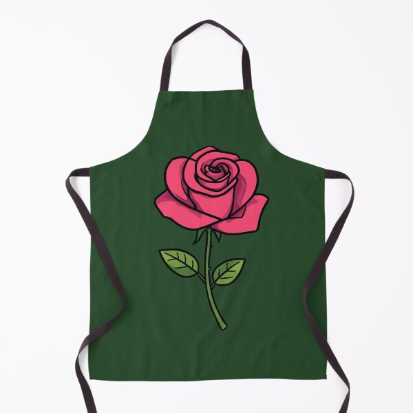 Item preview, A rose with its green stem designed and sold by Art70shop.
