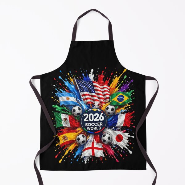 Item preview, 2026 Soccer World Championship Global Flags Paint Splash Sports Fan Graphic designed and sold by ObukiLantara.
