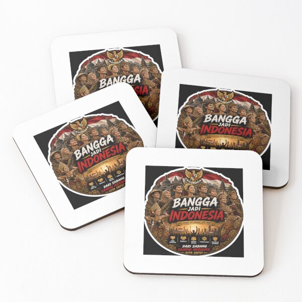 Item preview, Bangga Jadi Indonesia – Indonesian Pride & Culture Sticker designed and sold by Wander Pop Studio.