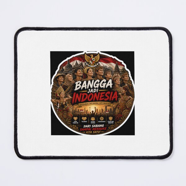 Item preview, Bangga Jadi Indonesia – Indonesian Pride & Culture Sticker designed and sold by Wander Pop Studio.