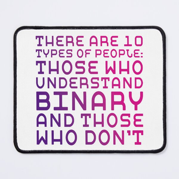 Item preview, 10 Types of People Funny Computer Science Programmer Tech Nerd designed and sold by Rokoyo Prints.