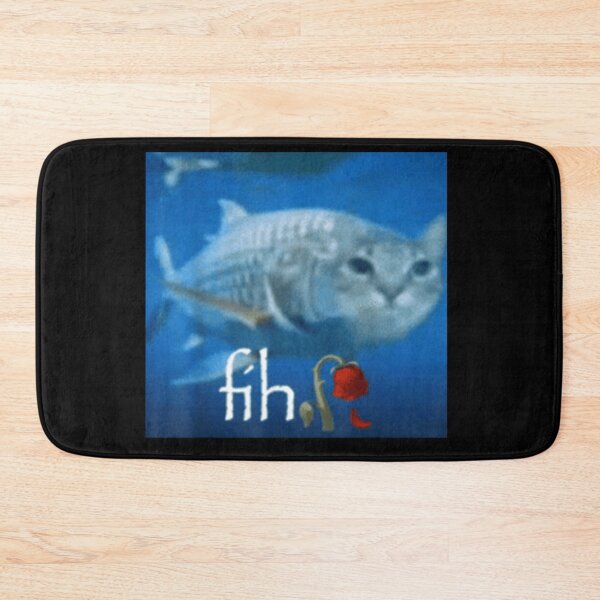 Item preview, Fih Cat Fish Meme Surreal Cursed Image Aesthetic For Cat Lovers designed and sold by ObukiLantara.