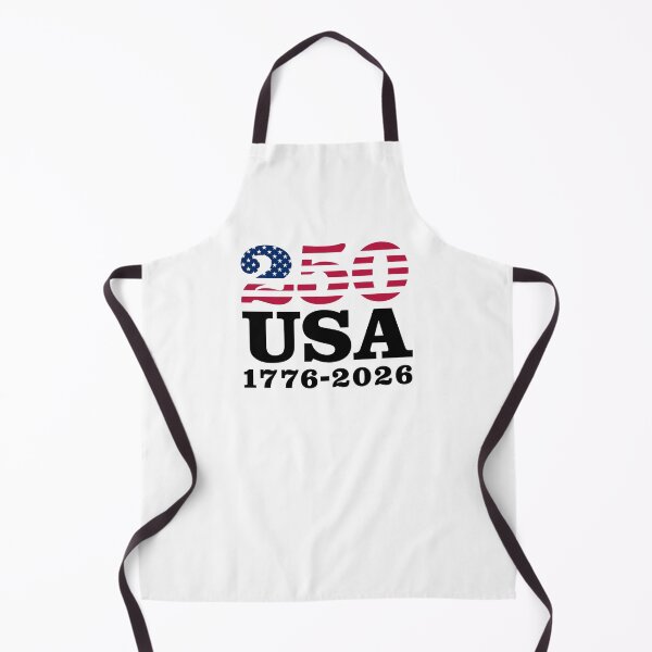 Item preview, 250 USA 1776-2026 - America 250th Anniversary (on white) designed and sold by STUDIO-72.