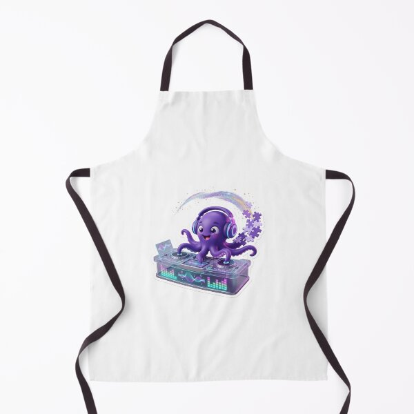 Item preview, Purple Octopus DJ Headphones Booth designed and sold by AbanoubStore.