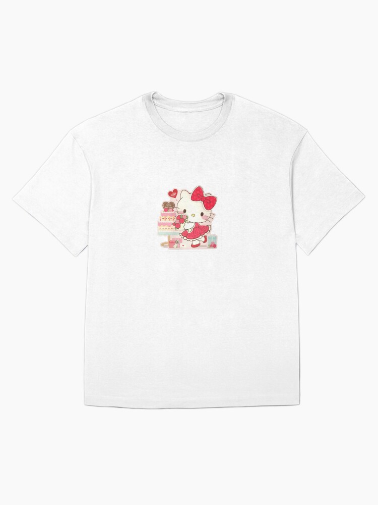Happy Birthday kitty card, T-shits, Hello Kitty, Dog and Kitty, Kawaii,  Kids t-shirts, Sticker, " Oversized T-Shirt for Sale by Cocohappysmiles |  Redbubble