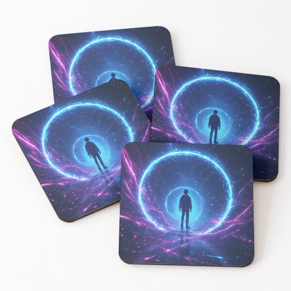 Item preview, Neon Portal Escape designed and sold by Witty Moon.