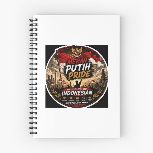 Item preview, Merah Putih Pride – Proud To Be Indonesian | Indonesia Flag & National Pride Sticker designed and sold by Wander Pop Studio.