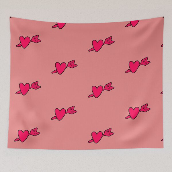 Item preview, Heart Arrow Cupid Love Valentine's Day Magenta designed and sold by AstronautMerch.