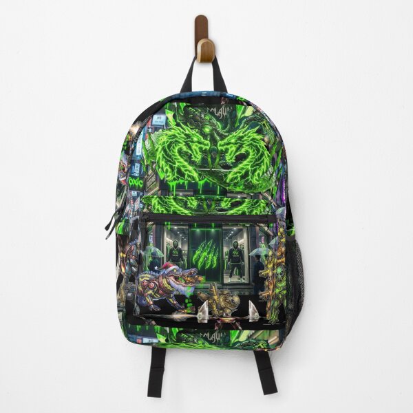 Item preview, TOCOCLAWS Toxic City Streetwear Mashup - Neon Dragon & Alien Legion designed and sold by TOCOCLAWS.