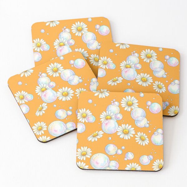 Item preview, Daisies & Bubbles (Various Colored Backgrounds) designed and sold by DDLeach.