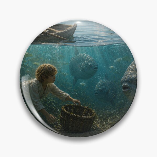 Item preview, Feliciano and The Oceanic Sunfish Nests in the Sea of Vir designed and sold by JeVaisVers.