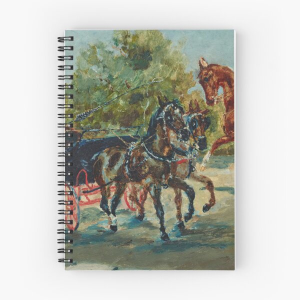 Item preview, Nice Sur la Promenade des Anglais by Henri de Toulouse-Lautrec | Vintage French Carriage & Equestrian Art Print designed and sold by artofuniverse.