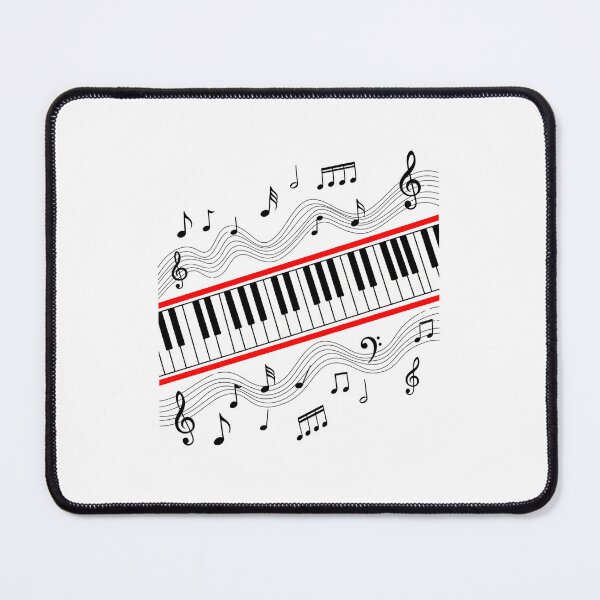 Item preview, Piano Keyboard Musical Notes Musician Pianist designed and sold by FormalDehyena.