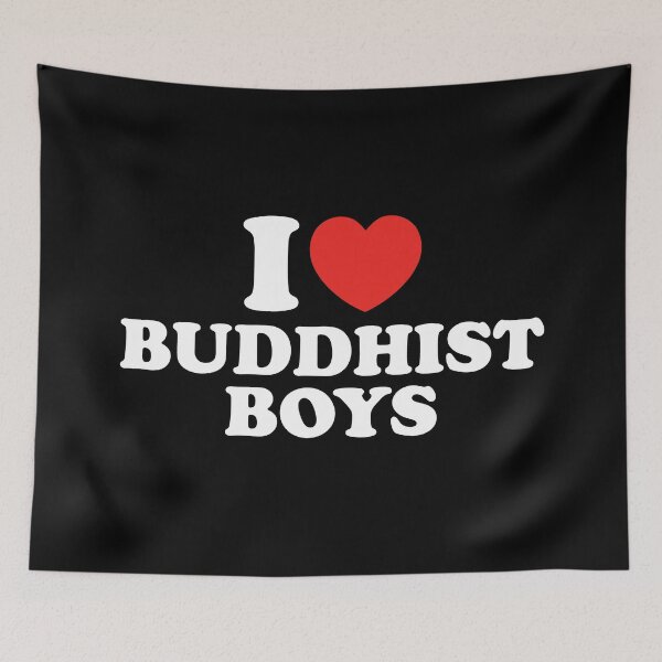Item preview, I Love Buddhist Boys designed and sold by shitpostee.