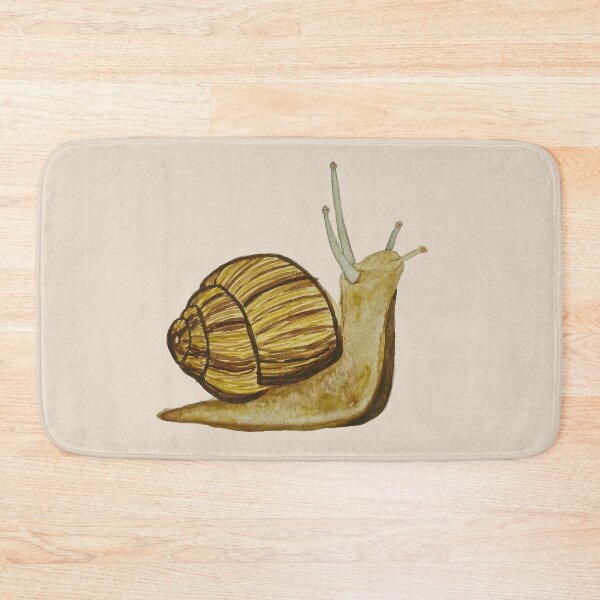 Item preview, Snail in earthy tones – handmade in watercolor. designed and sold by Greitas.