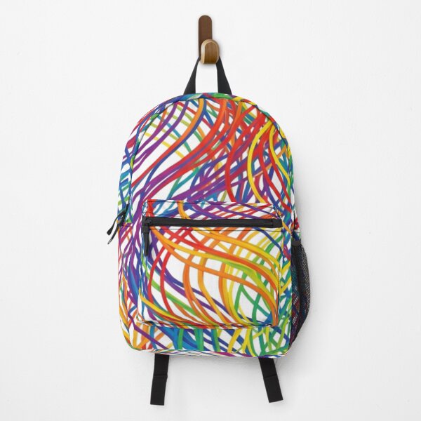 Item preview, Colorful winding lines designed and sold by PP&RAINBOW SHOP.