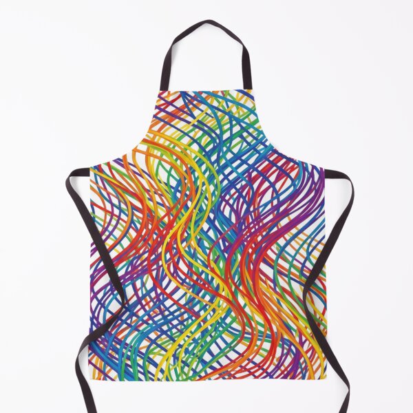 Item preview, Colorful winding lines designed and sold by PP&RAINBOW SHOP.