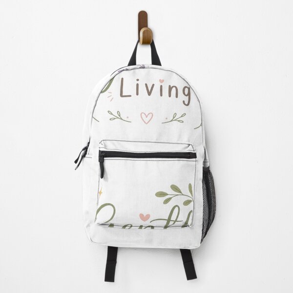 Item preview, Gentle Living Aesthetic Quote Cute Minimalist Pastel Floral Design designed and sold by Sanika arts .
