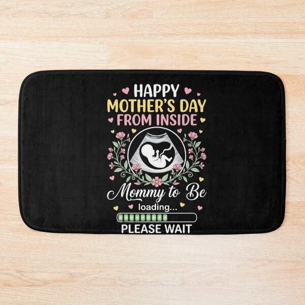 Item preview, Happy Mother's Day From Inside Mommy To Be Loading Please Wait Pregnant Expectant Mother designed and sold by FormalDehyena.