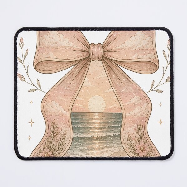 Item preview, Pastel Sunset Bow Sea designed and sold by EchosAndInk.
