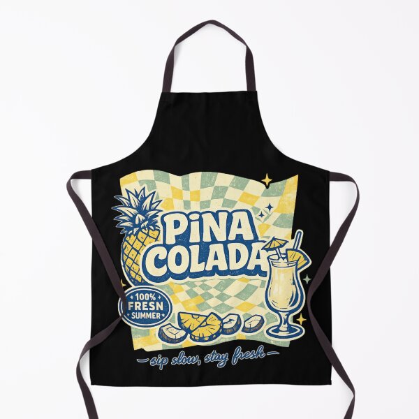 Item preview, Pina Colada Retro Summer - Tropical drink Vintage Aesthetic designed and sold by SidTastic .