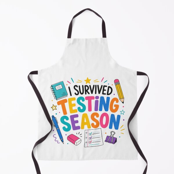 Item preview, I Survived Testing Season School Humor designed and sold by HandicraftArt.