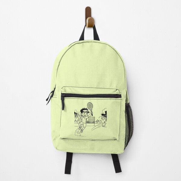 Item preview, Cute Cartoon Boy Tennis Player Line Art designed and sold by Ellode.
