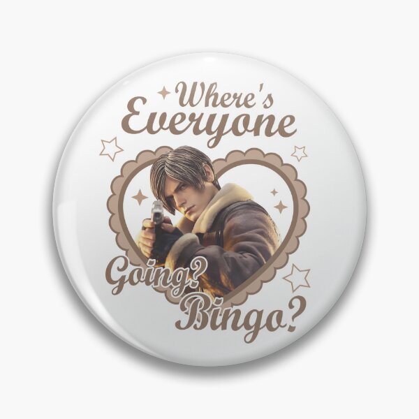 Item preview, Where Everyone Going Bingo Leon Kennedy designed and sold by RomeroDane.