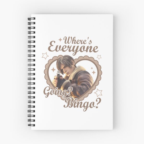Item preview, Where Everyone Going Bingo Leon Kennedy designed and sold by RomeroDane.