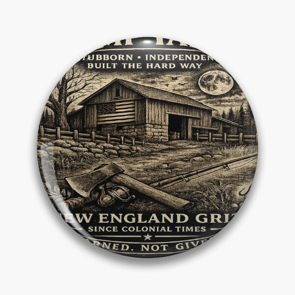 Item preview, Built the Hard Way Swamp Yankee designed and sold by RCuriosities.