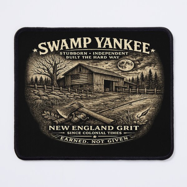 Item preview, Built the Hard Way Swamp Yankee designed and sold by RCuriosities.