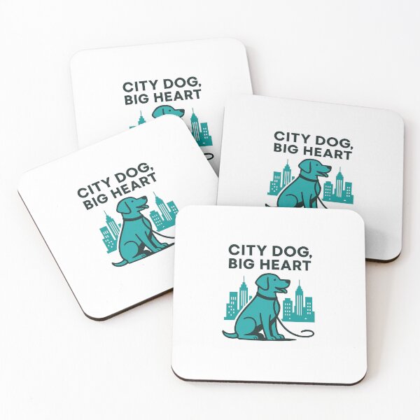 Item preview, City Dog, Big Heart designed and sold by UrbanTela.
