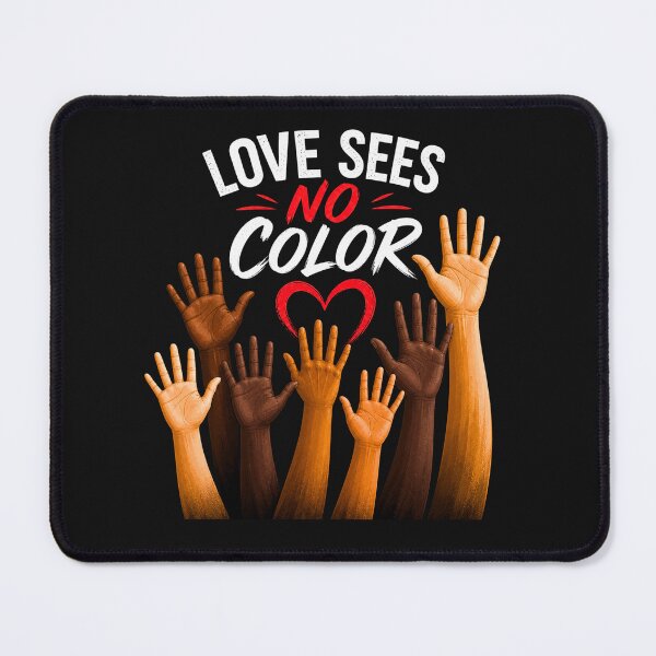 Item preview, Love Sees No Color Shirt – Unity Equality Diversity T-Shirt, Anti Racism Graphic Tee, Inclusive Love Statement Shirt designed and sold by Dexters Inspiring Creations.