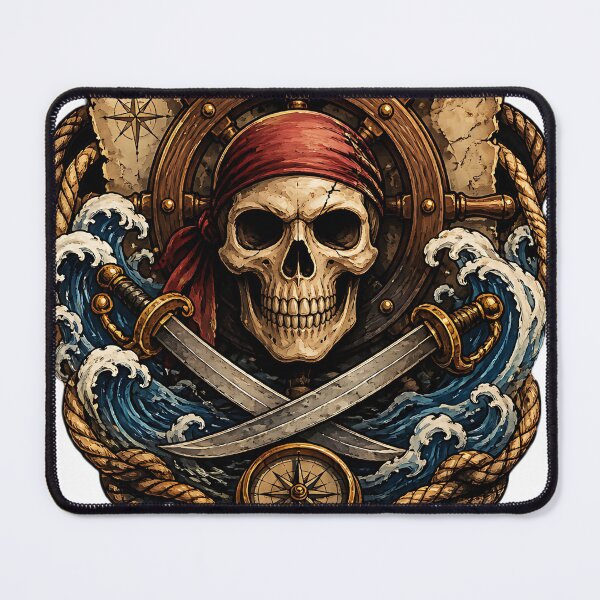 Item preview, Pirate emblem designed and sold by Jaideep Walia.