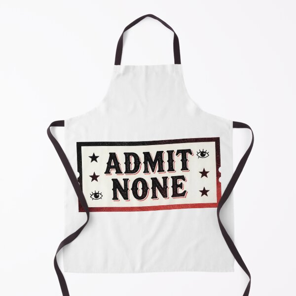 Item preview, Admit None Vintage Circus Ticket Introvert Humor designed and sold by LumePrint.