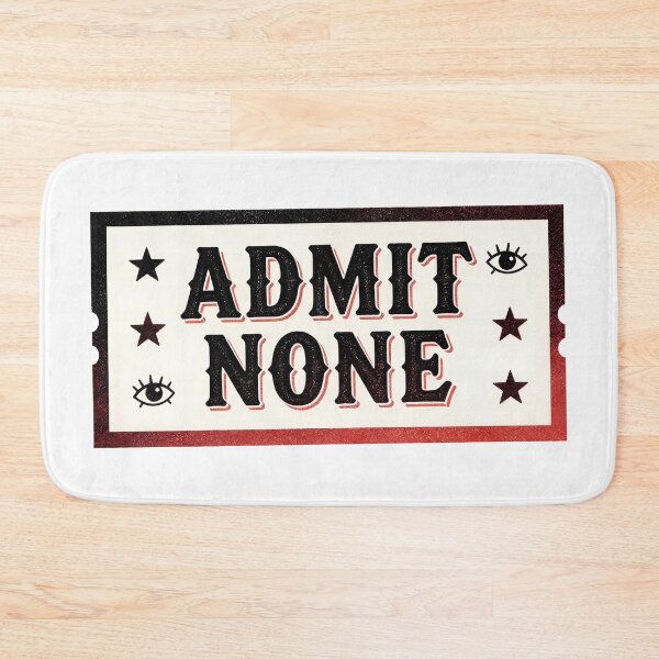 Item preview, Admit None Vintage Circus Ticket Introvert Humor designed and sold by LumePrint.