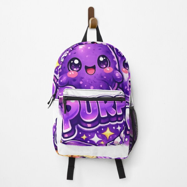 Item preview, Purple Ube Power - Kawaii Viral Food Edition designed and sold by redsharkuk.