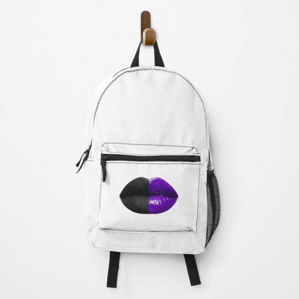 Item preview, The Vertical Split: Ultraviolet & Matte Black Lips designed and sold by Peter Veselinović.