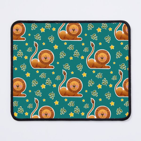 Item preview, Cute Lion Pattern designed and sold by Lone Jensen.