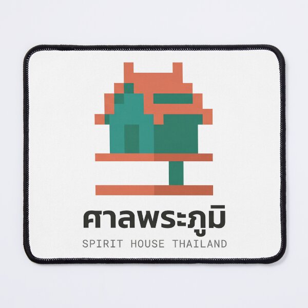 Item preview, Thai Spirit House Retro 8 Bit Pixel Art designed and sold by LoliDesignShop.