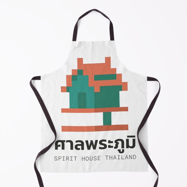 Item preview, Thai Spirit House Retro 8 Bit Pixel Art designed and sold by LoliDesignShop.