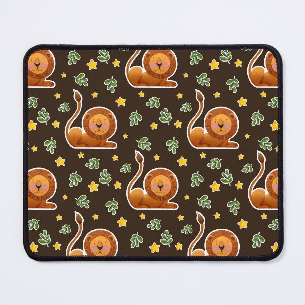 Item preview, Cute Lion Pattern designed and sold by Lone Jensen.