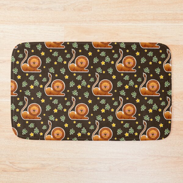 Item preview, Cute Lion Pattern designed and sold by Lone Jensen.