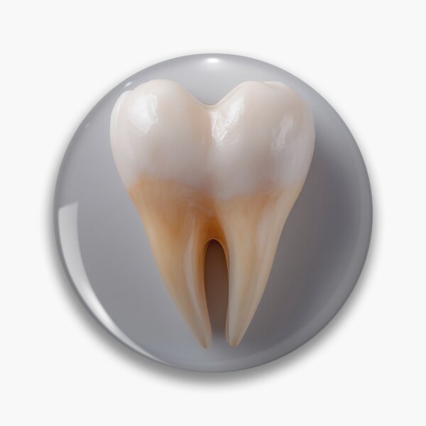 Item preview, Heart-Shaped Tooth – Cute Dental Love Illustration for Dentists & Tooth Lovers designed and sold by WordPlayStudio.