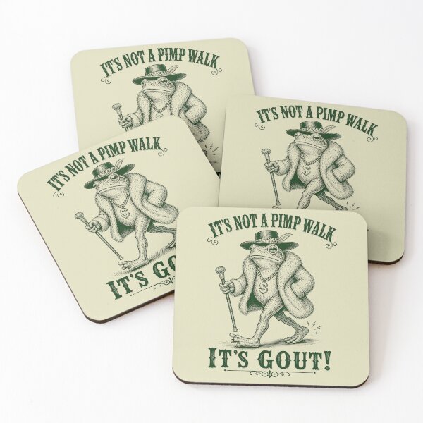 Item preview, Its-Not-A-Pimp-Walk-Its- Gout designed and sold by jolihanot.