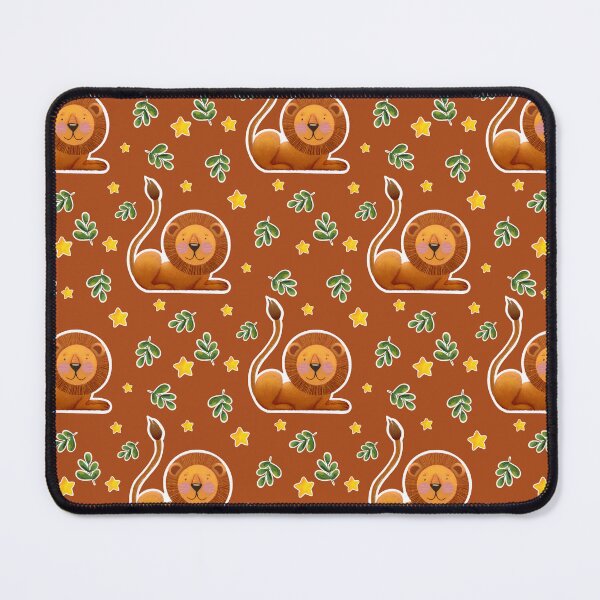 Item preview, Cute Lion Pattern designed and sold by Lone Jensen.