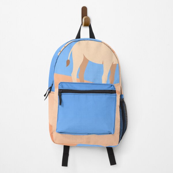 Item preview, Camel in the Desert Minimalist Flat Illustration of a Dromedary on Sandy Dunes designed and sold by Owcomm.